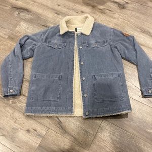 Roxy Sherpa Lined Corduroy Jacket
